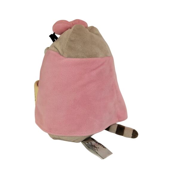 GUND Hello Kitty x Pusheen Plush 10" Pink Costume Dress Up Cat Sanrio 2021 - Picture 4 of 14